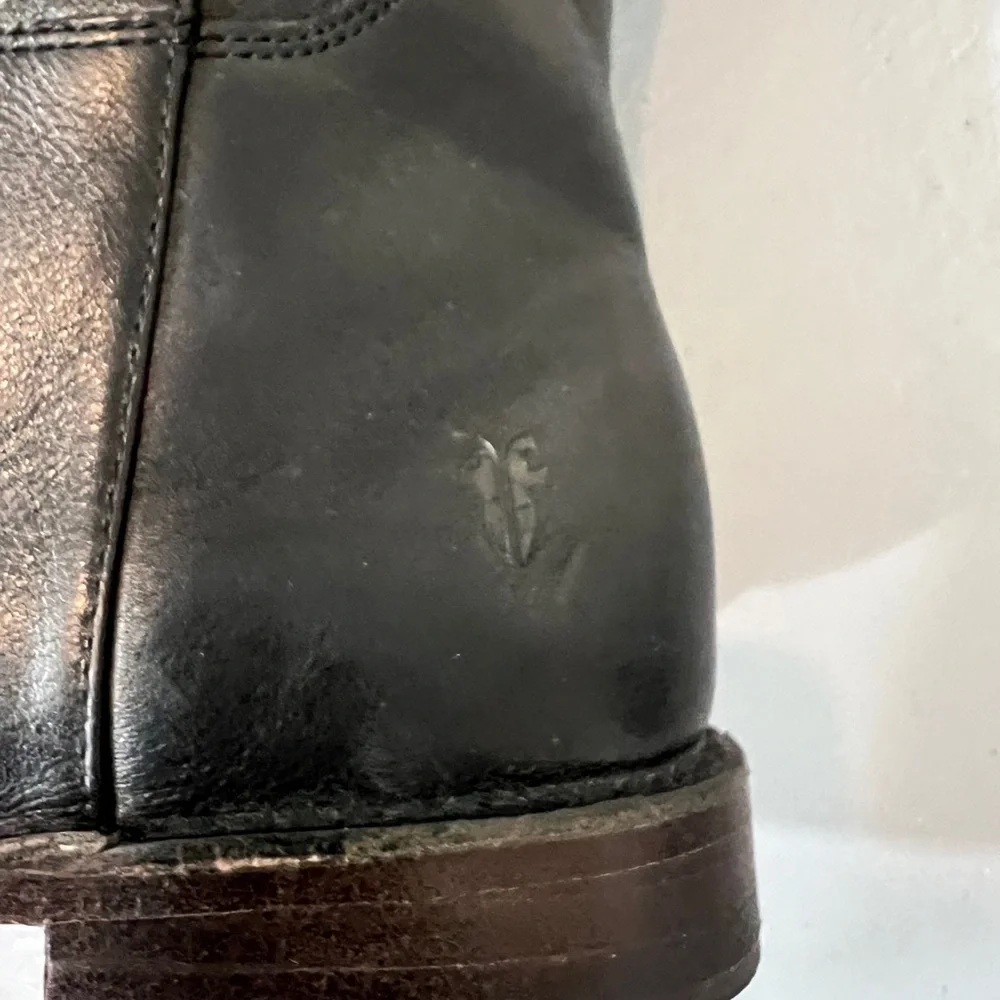 Frye Women's Black Leather Over-the-Knee Riding Boots
